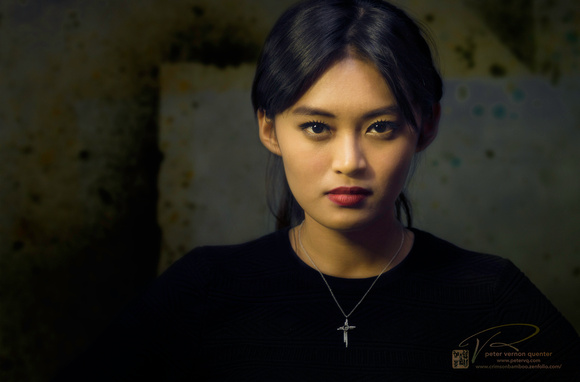 PH people 6803a portrait young Asian woman