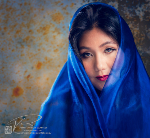 PH ppl model NancyW with blue veil - 8911-13