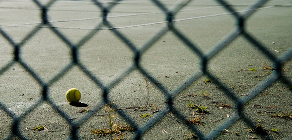PH1033a tennis ball behind fence -1506