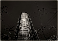 PH2699a folio Vancouver FotoGrafika highrise with street wires -6761--4