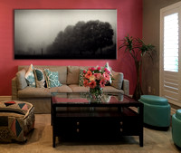 PH webstore display sample living room 2 pink-wall misty Autumn trees Kits beach  -1786179