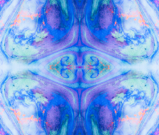 PH ID0223b Turquois Purple Ocean swirls with copper PH ID0223b tiled -8675