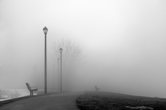 PH233a bench in winter fog 1 -18x12-0170