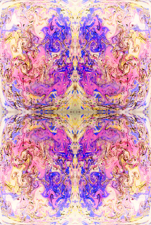 Vibrant Ink Design purple pink swirls Tile ID183b 17x26@300 zf -0328-2
